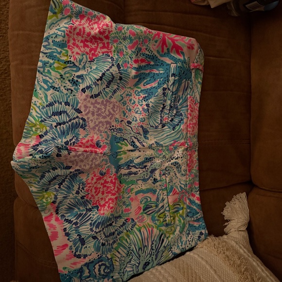 Lilly Pulitzer Callahan Knit Shorts Size 14 - Picture 4 of 6